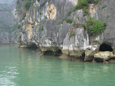Halong Bay Rock Formation