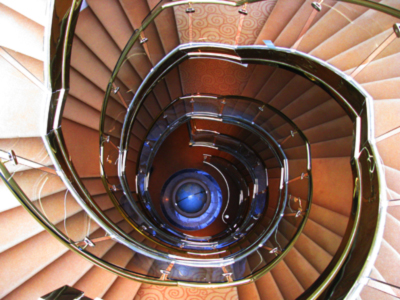 Seabourn Spirit Spiral Staircase