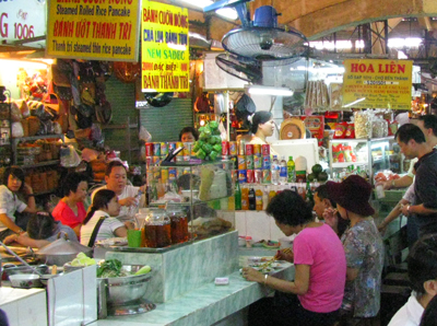 Saigon Market Scene