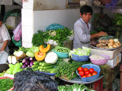 Produce at Saigon Market