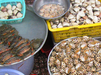 Snails At Saigon Market