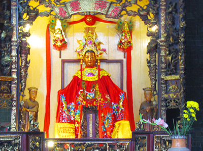 Idol At Thien Hau Temple