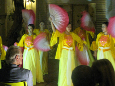 Dancers at Saigon Cultural Evening