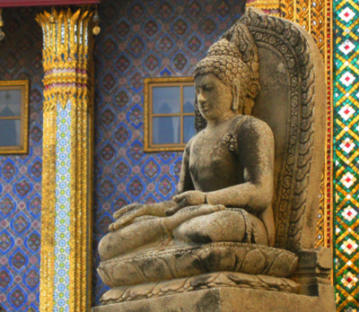 Idol At Bangkok Temple