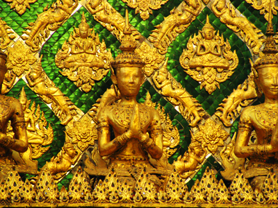 Detail of Temple Decoration