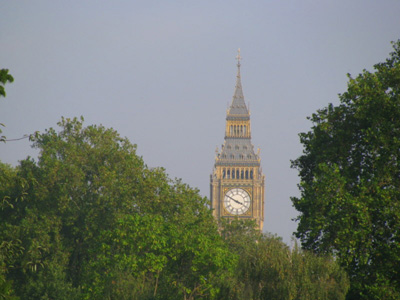 Big Ben from the Palace
