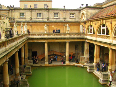 Roman Bath, Bath England